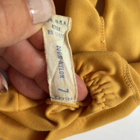 Vtg Kayser gold nylon gloves - Picture 3 of 5